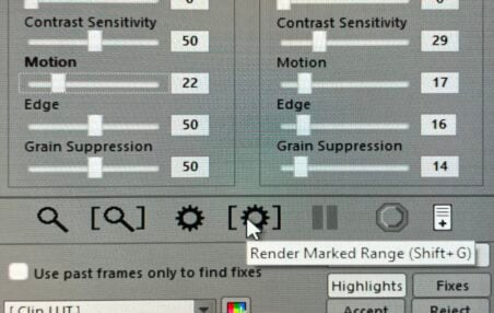 Grain Suppression Control new in SHINE